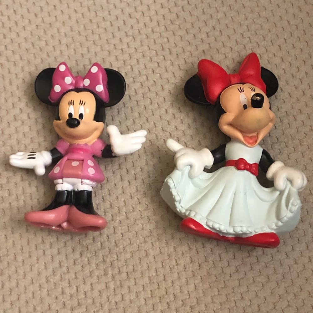 Minnie Mouse Figure 2005 McDonalds Celebration On Earth & Bendable Mattel Minnie